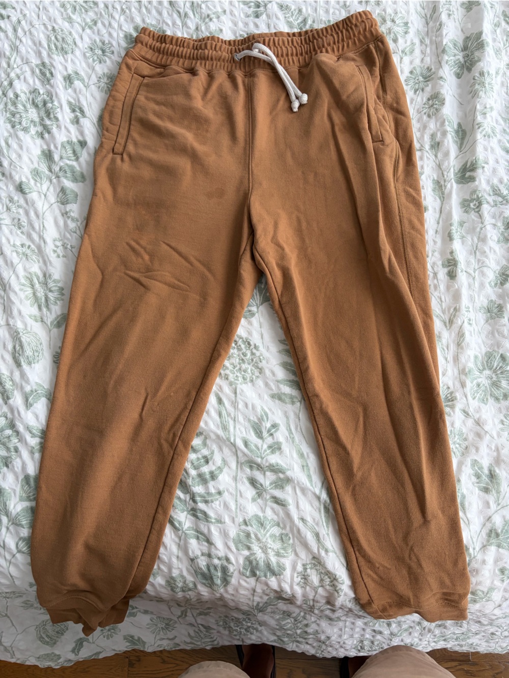 North Face Casual Drawstring Men’s  Jogger Pants in Camel